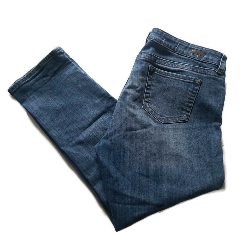 Kut from the Kloth Women’s Straight Leg Jeans - Dark Blue Wash